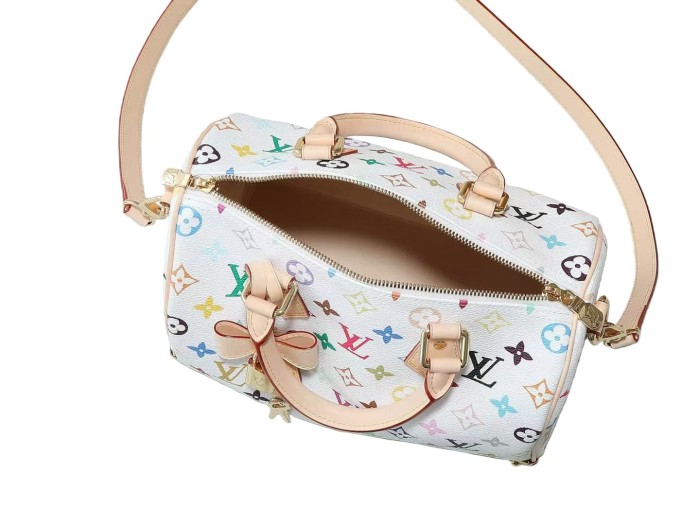 1:1 quality version Takashi Murakami Speedy BANDOULIÈRE 25 Shoulder Bag 28693110