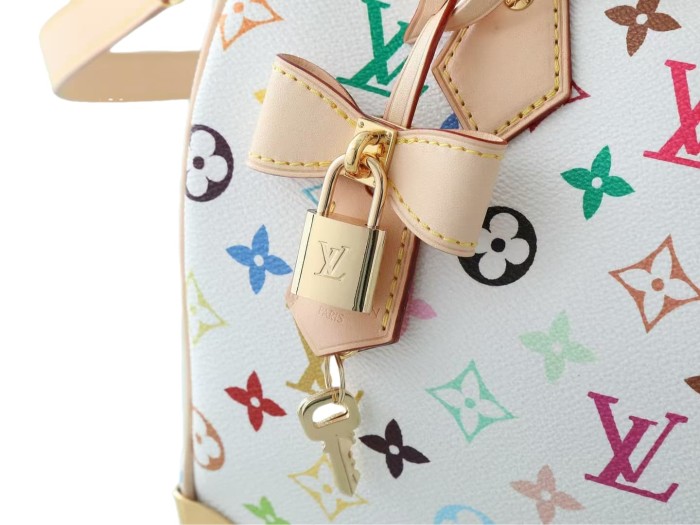 1:1 quality version Takashi Murakami Speedy BANDOULIÈRE 25 Shoulder Bag 28693110