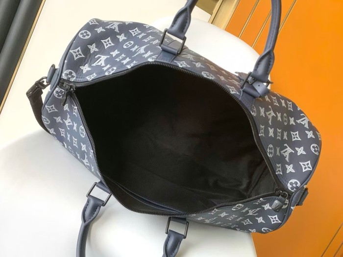 1:1 quality version Keepall 50 Letter Embossed Coated Single Shoulder Bag 28694051