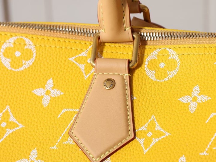 1:1 quality version Speedy 25 Classic Monogram Yellow Shoulder Bag 28694052
