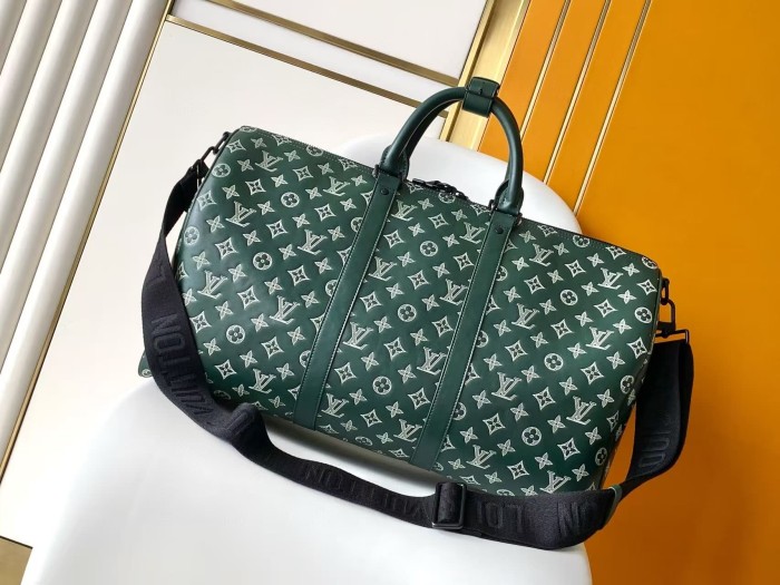 1:1 quality version Keepall Bandoulière 50 Vintage Single Shoulder Crossbody Bag 28694050