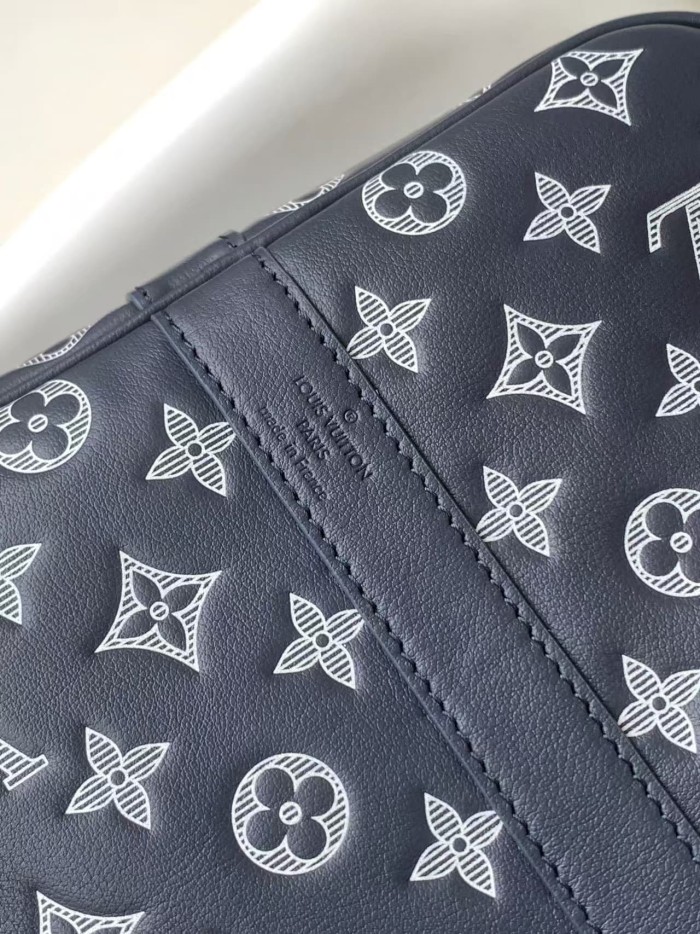 1:1 quality version Keepall 50 Letter Embossed Coated Single Shoulder Bag 28694051