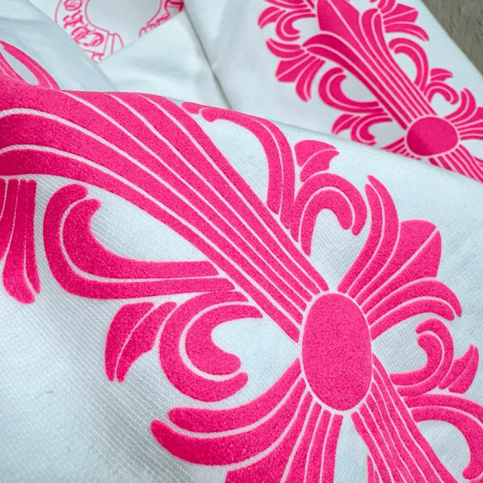 1:1 quality version Back Pink Horseshoe Hoodie 2 colors 28694104