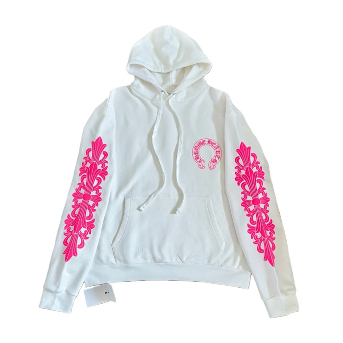 1:1 quality version Back Pink Horseshoe Hoodie 2 colors 28694104
