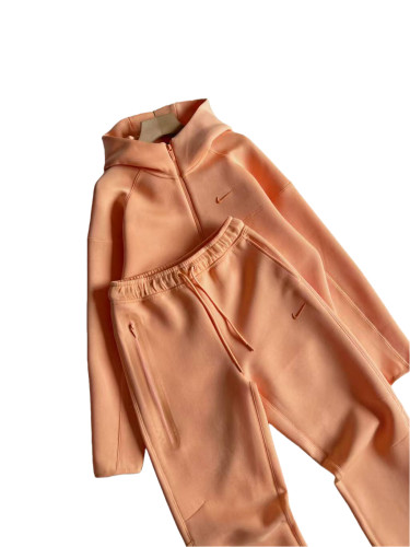 FD8454 NOCTA Collaboration Solid Color Hoodie & Pants Set 28695086