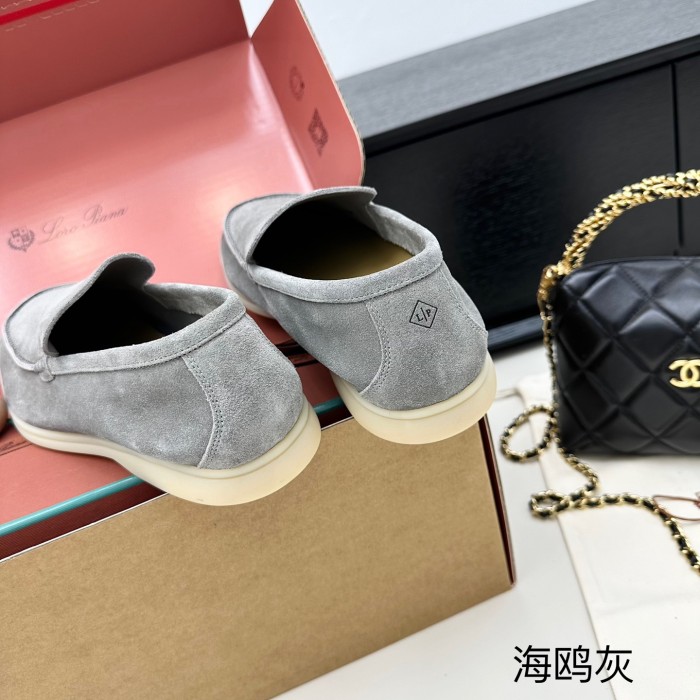 1:1 quality version Summer Walk Double-Layer Cowhide Flat Shoes 15 colors 28700726