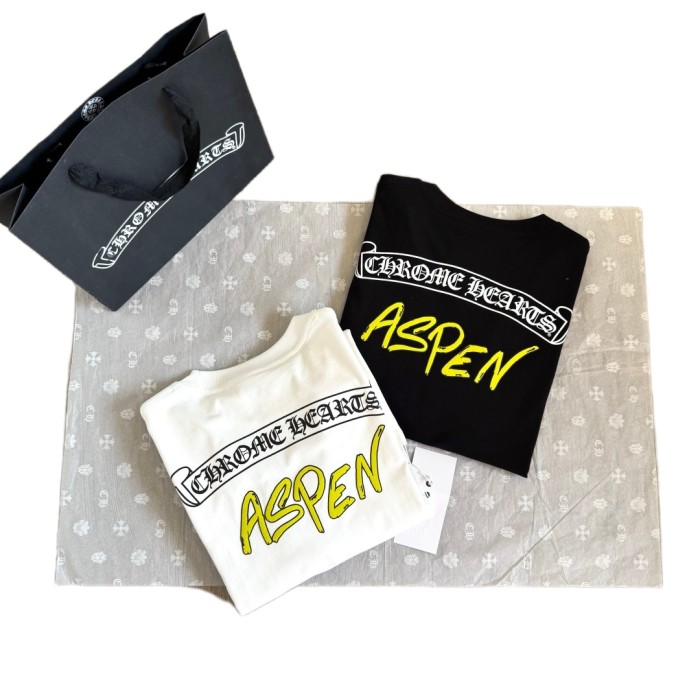 1:1 quality version ASPEN Limited Edition Floral Sleeve Print  Long Sleeve T-Shirt 2 colors 28700629