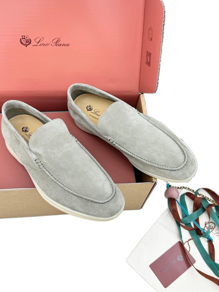 1:1 quality version Summer Walk Double-Layer Cowhide Flat Shoes 15 colors 28700726