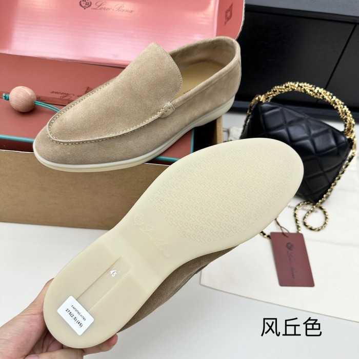 1:1 quality version Summer Walk Double-Layer Cowhide Flat Shoes 15 colors 28700726