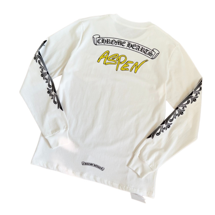 1:1 quality version ASPEN Limited Edition Floral Sleeve Print  Long Sleeve T-Shirt 2 colors 28700629