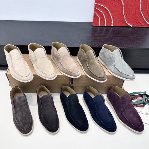 1:1 quality version Comfortable High-Top Slip-On Shoes 10 colors 28700660