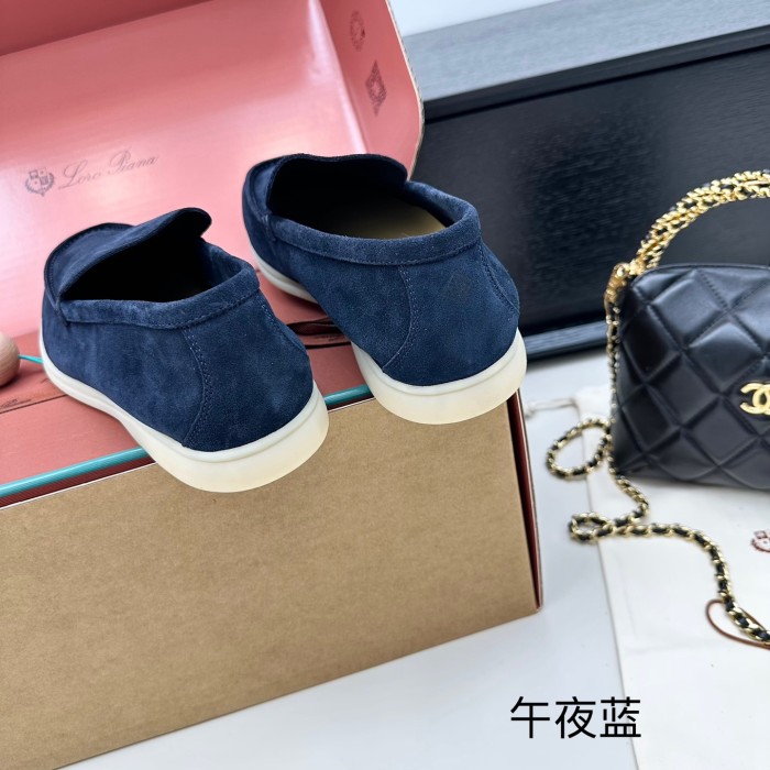 1:1 quality version Summer Walk Double-Layer Cowhide Flat Shoes 15 colors 28700726