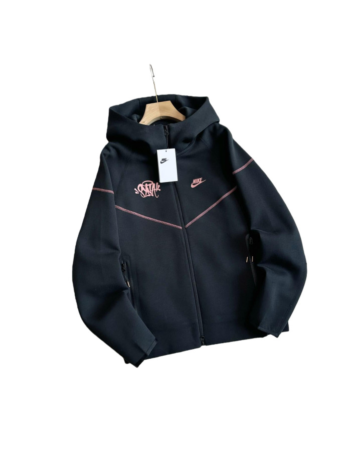 Syn@world x  N*ke Solid Color Hoodie & Pants Set 3 colors 28702415