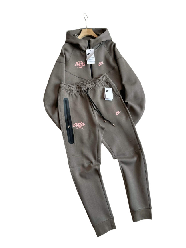 Syn@world x  N*ke Solid Color Hoodie & Pants Set 3 colors 28702415