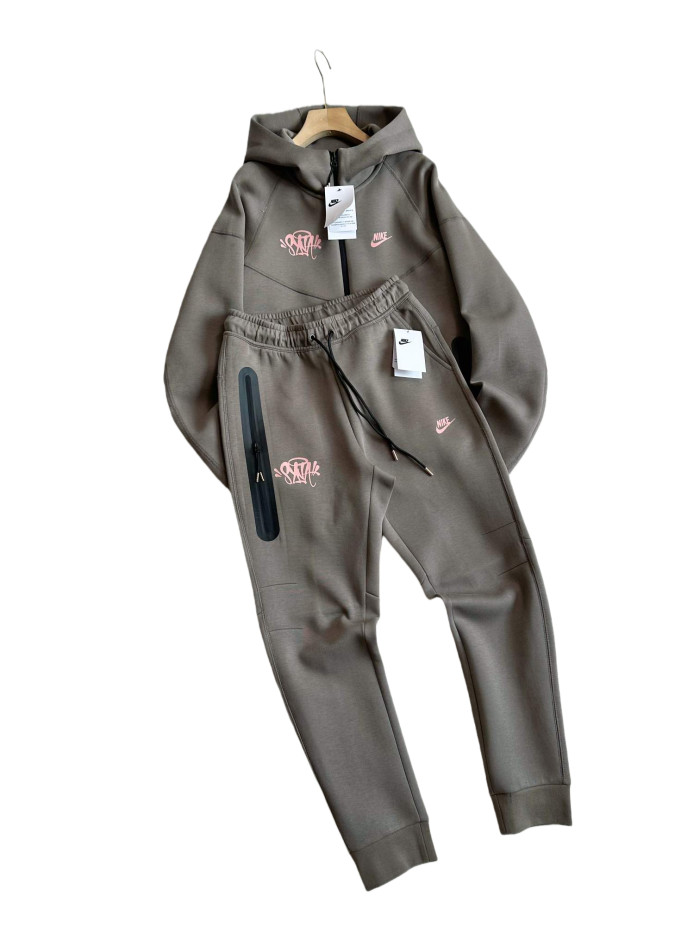 Syn@world x  N*ke Solid Color Hoodie & Pants Set 3 colors 28702415