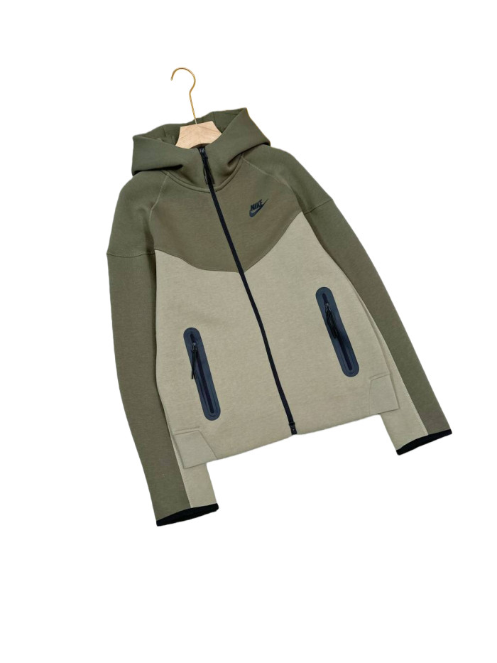 Color-Blocked Tech Fleece Hoodie & Pants Set 4 colors 28702424