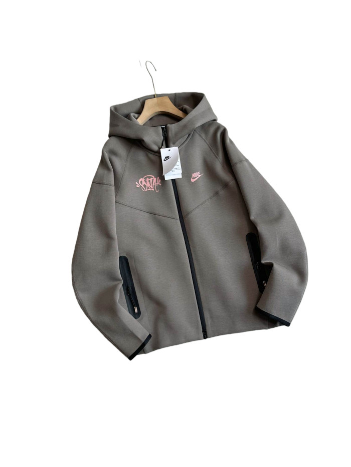 Syn@world x  N*ke Solid Color Hoodie & Pants Set 3 colors 28702415