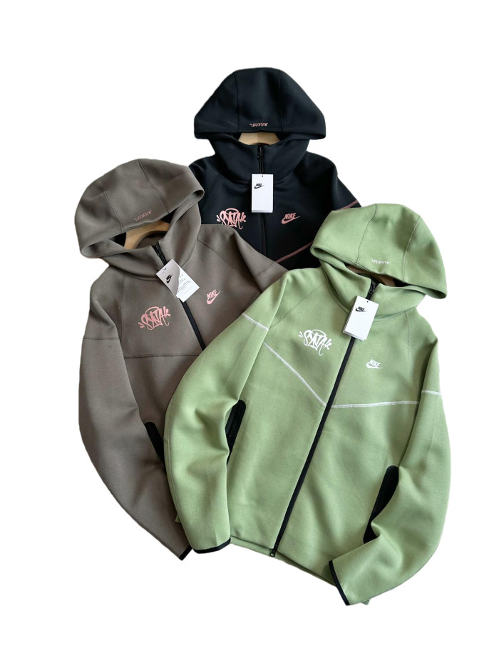 Syn@world x  N*ke Solid Color Hoodie & Pants Set 3 colors 28702415