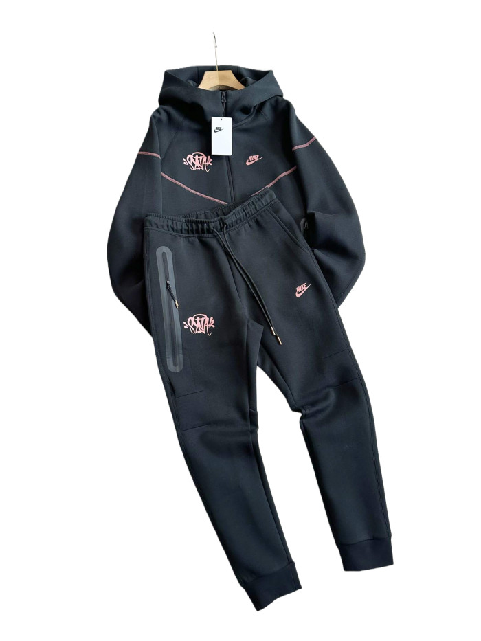 Syn@world x  N*ke Solid Color Hoodie & Pants Set 3 colors 28702415