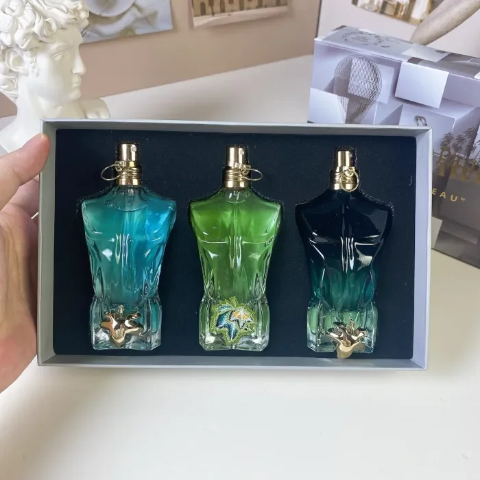 White Box Nude Male Middle Samples Three-piece Perfume Set 3 flavors 28600242