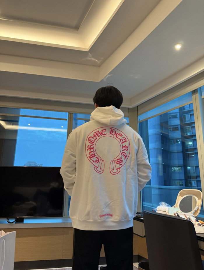 1:1 quality version Cross Vine Back Horse Hoof Print Zipper Hoodie 2 colors 28691989