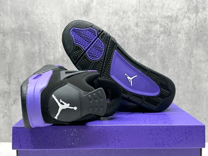  [plus-size shoes] Air @j4  “Purplr Thunder” Retro Basketball Shoes28707731