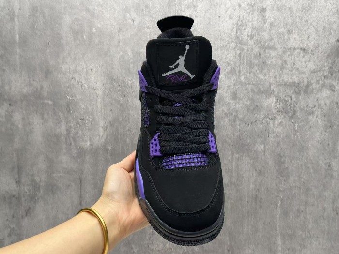  [plus-size shoes] Air @j4  “Purplr Thunder” Retro Basketball Shoes28707731