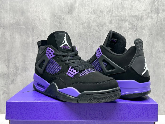  [plus-size shoes] Air @j4  “Purplr Thunder” Retro Basketball Shoes28707731