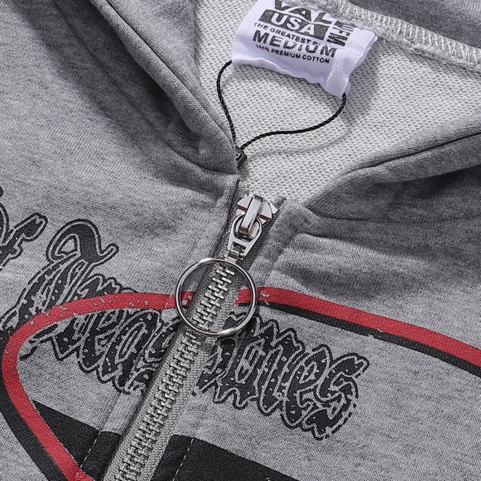 Flame Red Lip Beauty Print Washed Version Hoodie 28709897