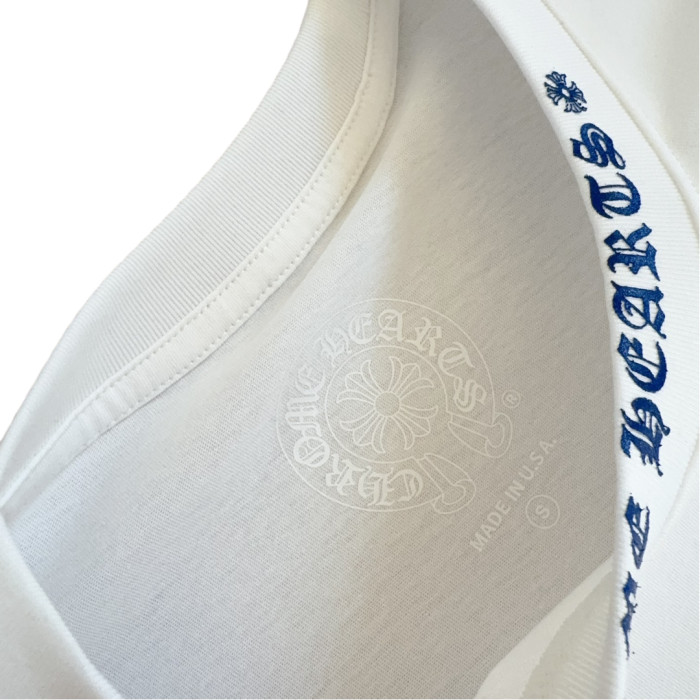 1:1 quality version Neckline Sanskrit Print Long Sleeve T-Shirt 28710940