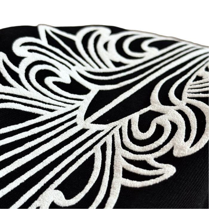 1:1 quality version Classic Floral Sleeve Horse Hoof Print Long Sleeve T-Shirt 2 colors 28711236