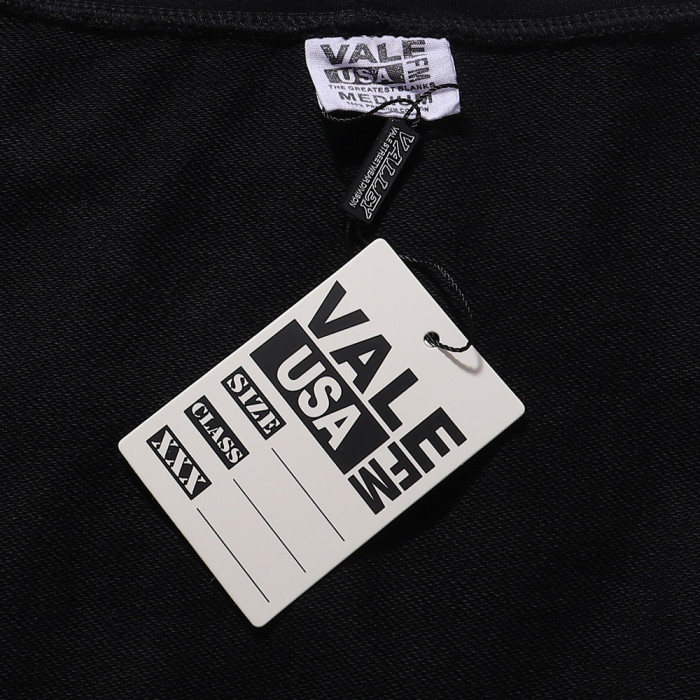 Large Chain Back Letter Printed Washed Version Hoodie 28711245
