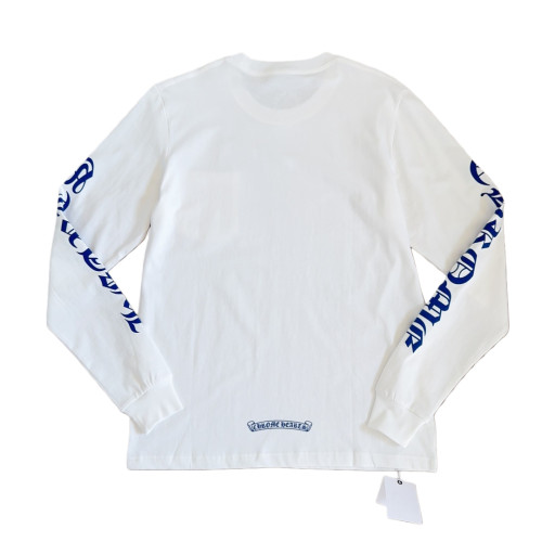 1:1 quality version Neckline Sanskrit Print Long Sleeve T-Shirt 28710940