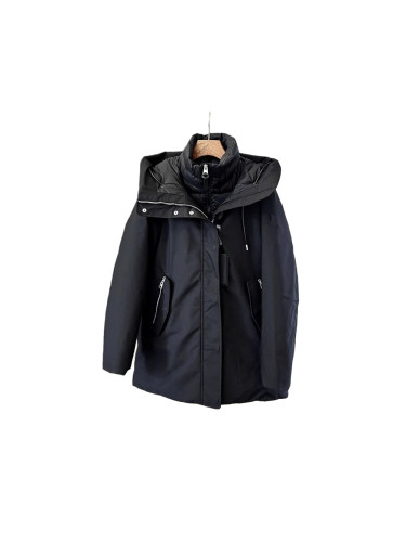 1:1 quality version Mid-Length Heavy-Duty Detachable Collar Down Jacket 3 colors 28712231