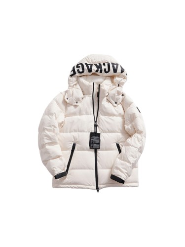 1:1 quality version Letter Print Hooded Down Jacket 2 colors 28712151