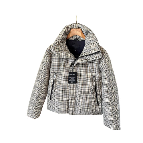 1:1 quality version Thickened Plaid Print Down Jacket 28712819