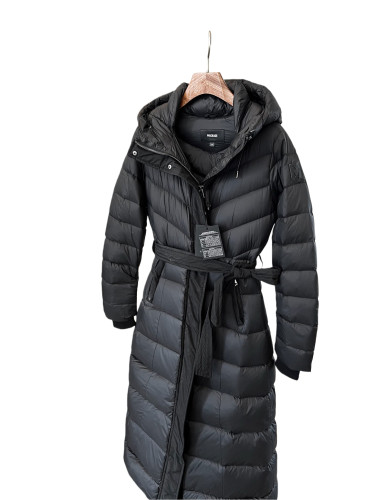 1:1 quality version Long-Length Waist-Defining Down Jacket for girls 2 colors 28712820