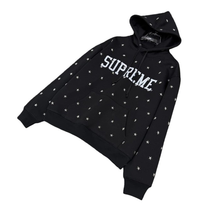 1:1 quality version Stars Rivet Letter  Hoodie 2 colors 28718043
