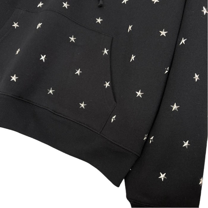 1:1 quality version Stars Rivet Letter  Hoodie 2 colors 28718043