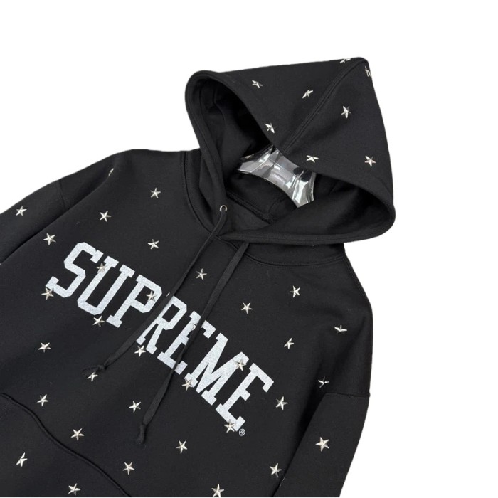1:1 quality version Stars Rivet Letter  Hoodie 2 colors 28718043