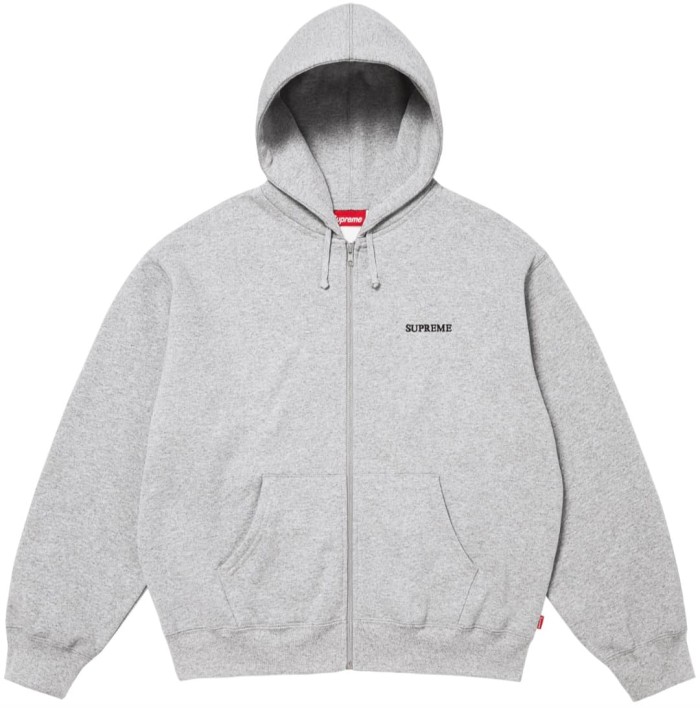 1:1 quality version Sleeve Fluorescent Embroidery Logo Zipper Hoodie 3 colors 28746701