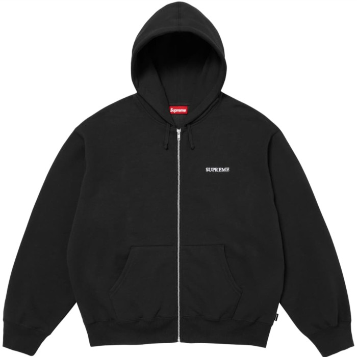 1:1 quality version Sleeve Fluorescent Embroidery Logo Zipper Hoodie 3 colors 28746701