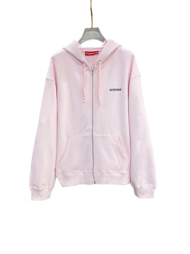 1:1 quality version Embroidered Logo Cuff Zipper Hoodie 3 colors 28746700