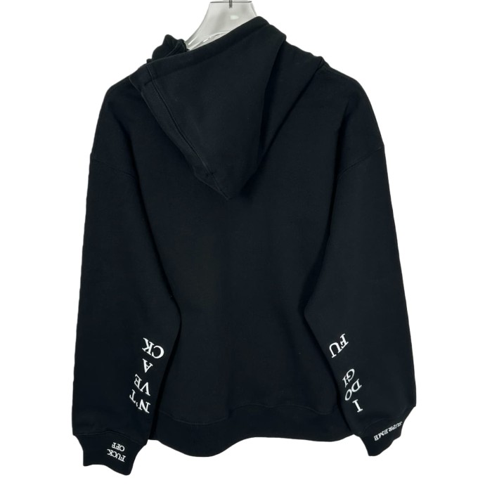 1:1 quality version Sleeve Fluorescent Embroidery Logo Zipper Hoodie 3 colors 28746701