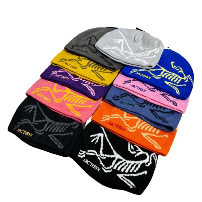 Embroidered Flat-Brim Beanie 13 colors 28746602