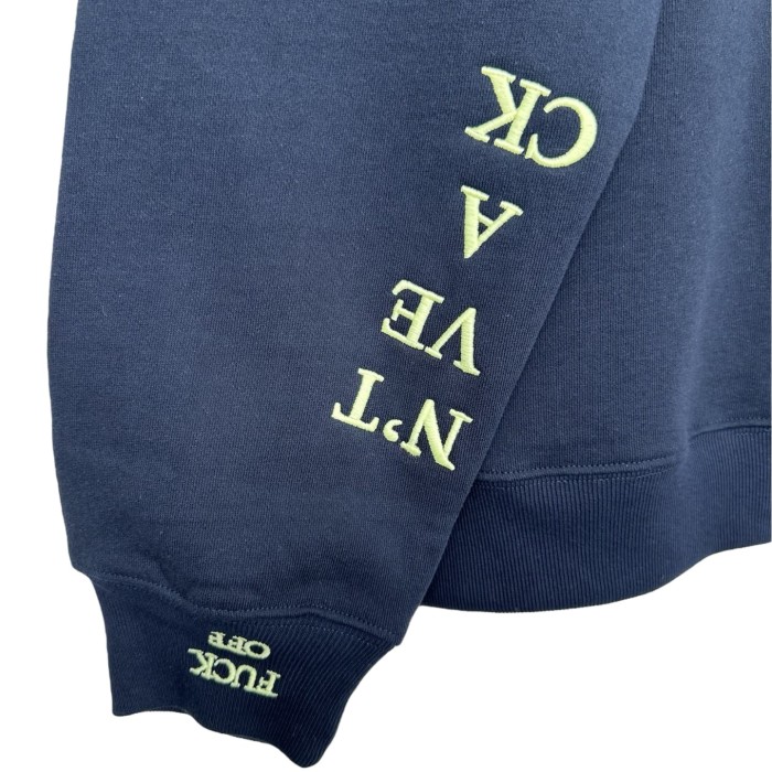 1:1 quality version Sleeve Fluorescent Embroidery Logo Zipper Hoodie 3 colors 28746701