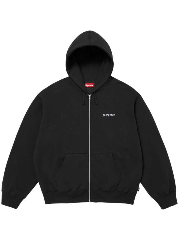 1:1 quality version Sleeve Fluorescent Embroidery Logo Zipper Hoodie 3 colors 28746701