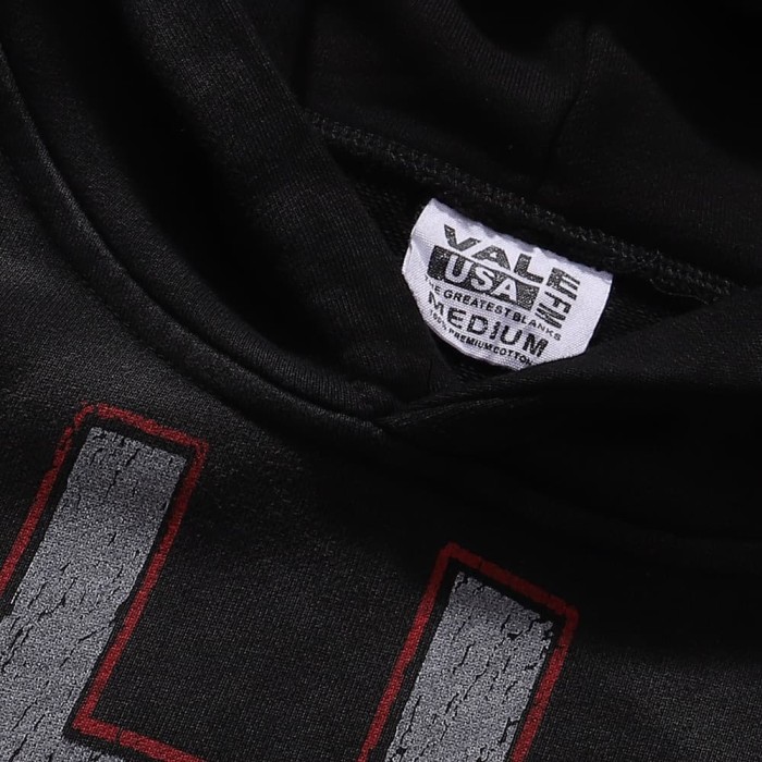 Chain Dog Print Washed Version Hoodie 28746799