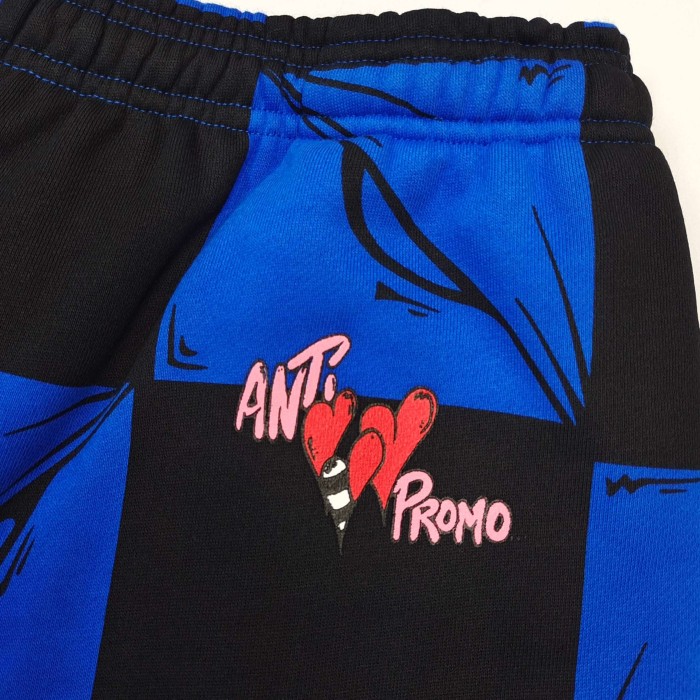 1:1 quality version AP Blue and Black Checkered Hoodie & Pants Set 2 colors 28749373