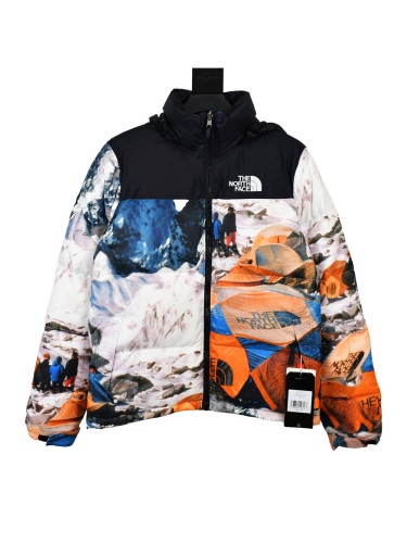 INVINCIBLE Printed Mountain Down Jacket 28749384